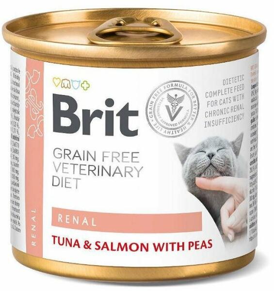Veterinary Diet Renal tuna, salmon & pea 200 g