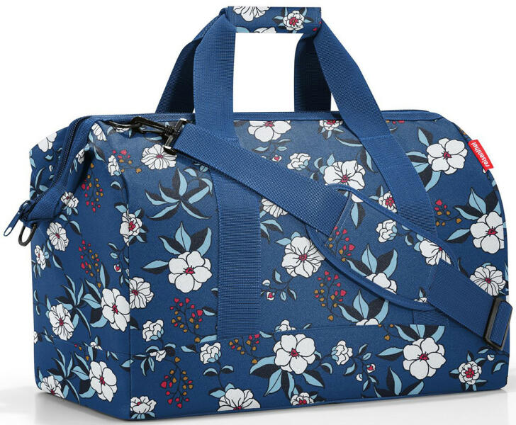 Vásárlás: Reisenthel allrounder L kék-fehér virágos nagy női utazótáska  (MT4104) Női táska árak összehasonlítása, allrounder L kék fehér virágos  nagy női utazótáska MT 4104 boltok