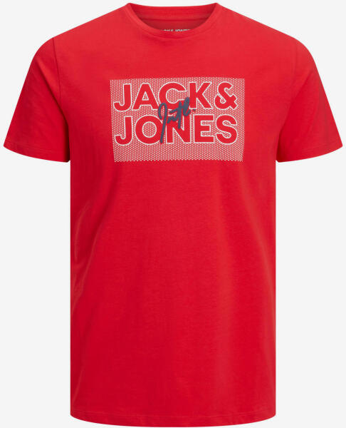 JACK & JONES Marius Tricou Jack & Jones | Roșu | Bărbați | S (Tricou  barbati) - Preturi