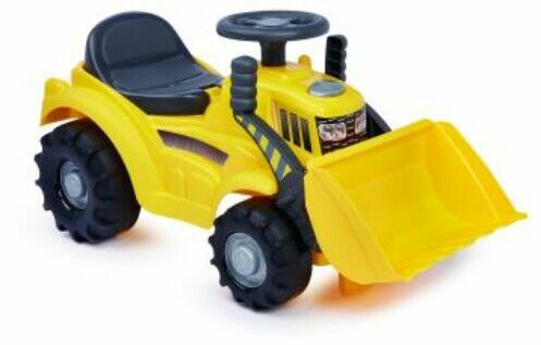 Tractor with tiller