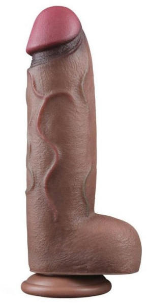 12 Dual Layered Silicone Cock XXL
