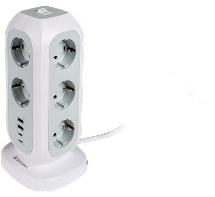11 Plug + 4 USB EUPT-01 (49547)