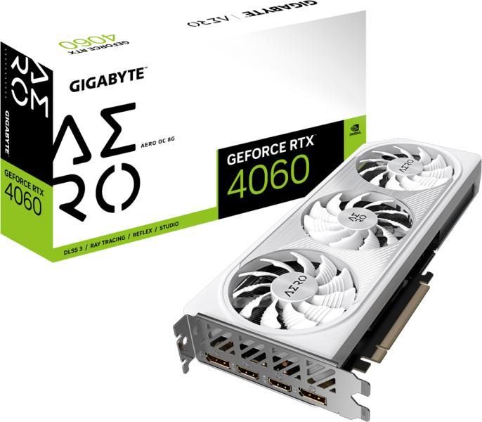 GeForce RTX 4060 AERO OC 8G (GV-N4060AERO OC-8GD)
