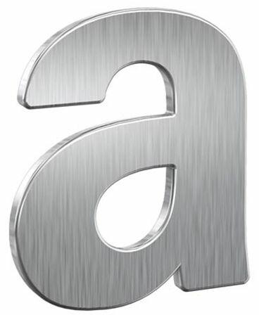 HN 150 a nemesacél házszám (inox)