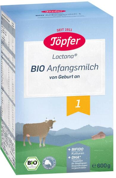 TOPFER Formula lapte praf Bio 1 +0 luni, 600g (P38638) (Formula de lapte  praf) - Preturi
