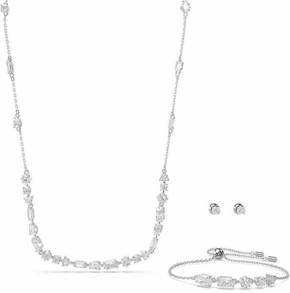 Vásárlás: Swarovski nyaklánc, karkötő és fülbevaló MESMERA - ezüst  Univerzális méret Ékszer szett árak összehasonlítása, nyaklánc karkötő és  fülbevaló MESMERA ezüst Univerzális méret boltok