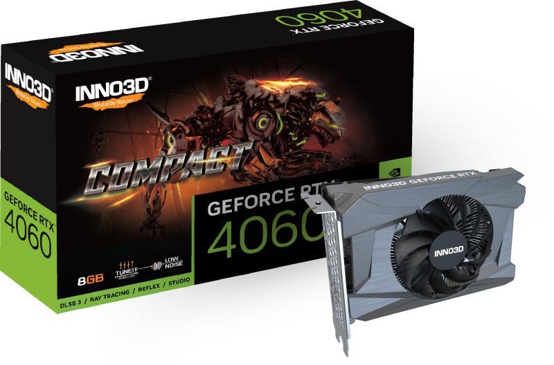 GeForce RTX 4060 COMPACT 8GB GDDR6 (N40601-08D6-173050N)
