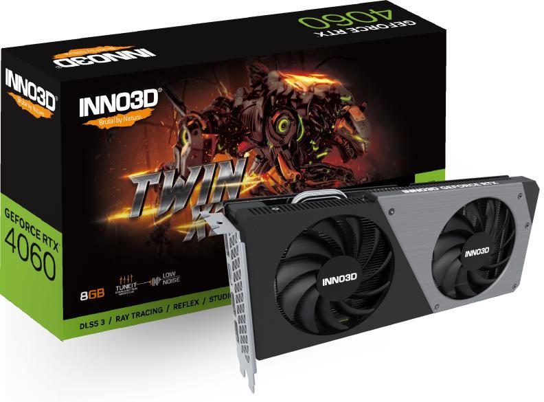 GeForce RTX 4060 Twin x2 8GB GDDR6 (N40602-08D6-173051N)