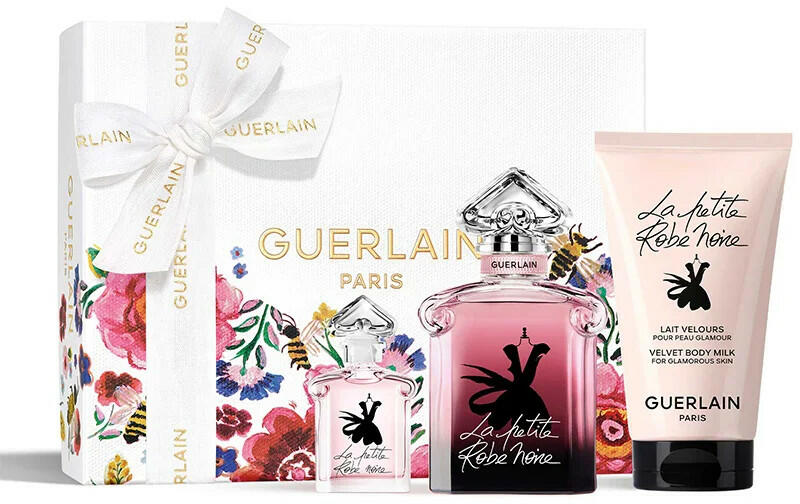 Guerlain - Set cadou Guerlain La Petite Robe Noire Apa de Parfum Intense,  Femei 50 ml Apa de Parfum + 75 ml Lotiune de Corp + 5 ml Apa de Parfum  Femei - hiris (Pachete de cadouri) - Preturi