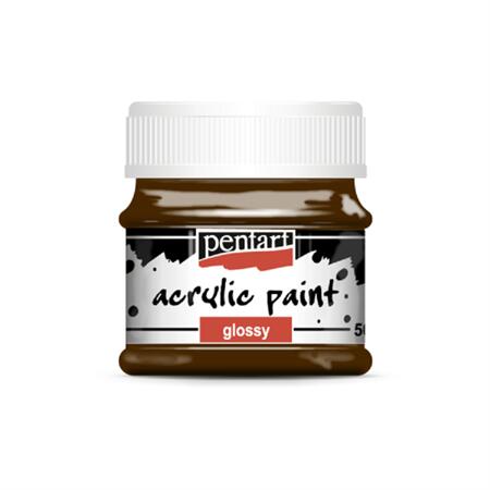 Fényes sötétbarna 50 ml (2054)