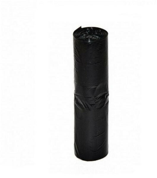 Szemeteszsák fekete 50x50 12mikron 25L 20db/roll 50roll/csomag 1000db (SZ2512)