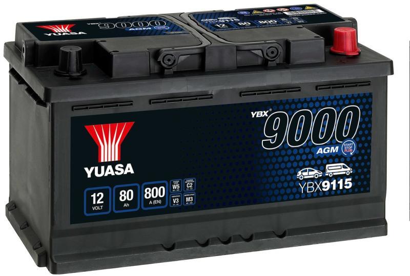 80Ah 800A right+ (YBX9115)