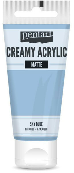 Krémes matt égkék 60 ml (29692)