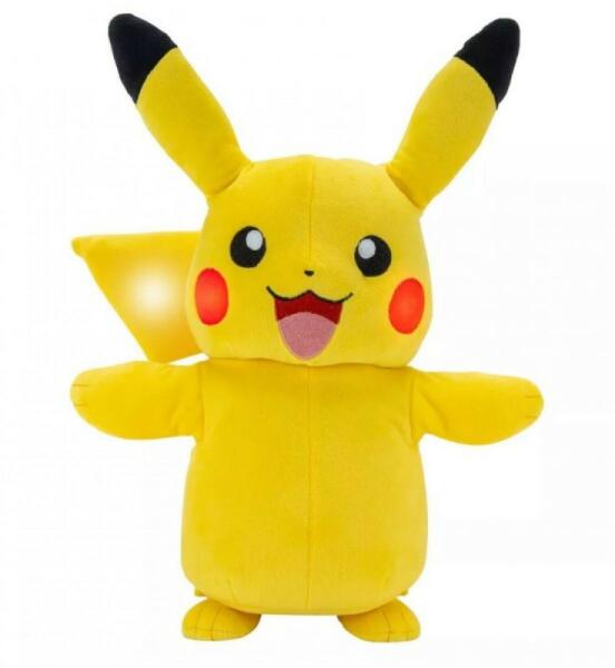 Vásárlás: Jazwares Pokémon interaktív Pikachu plüss 25 cm (PKW2365) Plüss  figura árak összehasonlítása, Pokémon interaktív Pikachu plüss 25 cm PKW  2365 boltok