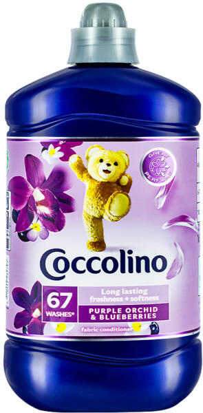 Coccolino Balsam de rufe 1.68 L 67 spalari Purple Orchid&Blueberries  (Detergent (rufe)) - Preturi