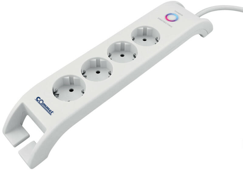 4 Plug + 2 USB 2 m (380-108)