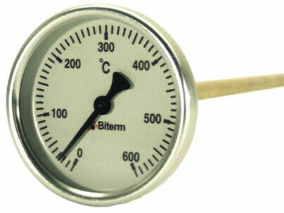 Biterm (magyar) Kemencehőmérő 0+600˚C-os, 10cm-es hűtő-fűtő készülék  kiegészítő vásárlás, olcsó Biterm (magyar) Kemencehőmérő 0+600˚C-os,  10cm-es hűtő-fűtő készülék kiegészítő árak, akciók