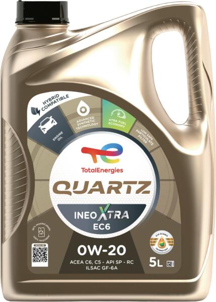 Quartz Ineo Xtra EC6 0W-20 5 l