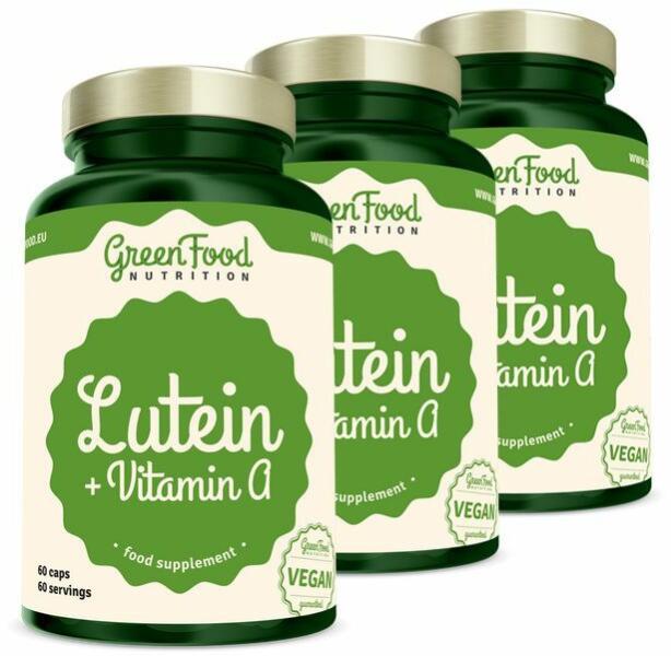 Vásárlás GreenFood Nutrition Lutein + Vitamin A kapszula 3x60 db