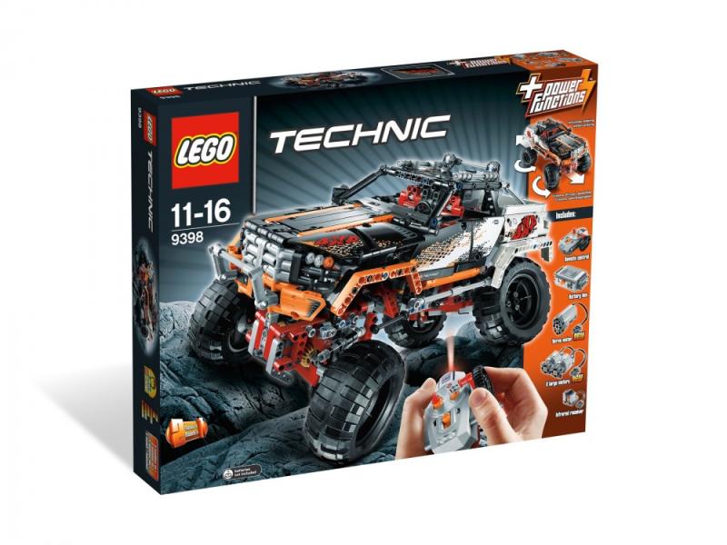 Vásárlás: LEGO® Technic - 4X4 terepjáró (9398) LEGO árak összehasonlítása,  Technic 4 X 4 terepjáró 9398 boltok