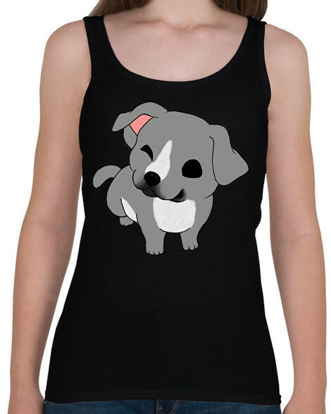 Vásárlás: printfashion Amstaff/pitbull kutyus (szürke) - Női atléta -  Fekete Női póló árak összehasonlítása, Amstaff pitbull kutyus szürke Női  atléta Fekete boltok