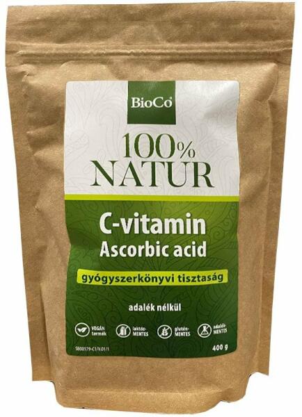 Vásárlás: BioCo 100% NATUR C-vitamin por 400 g Táplálékkiegészítő árak  összehasonlítása, 100 NATUR C vitamin por 400 g boltok