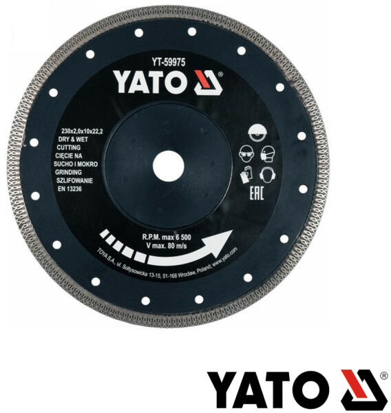 YATO 230 mm (YT-59975)