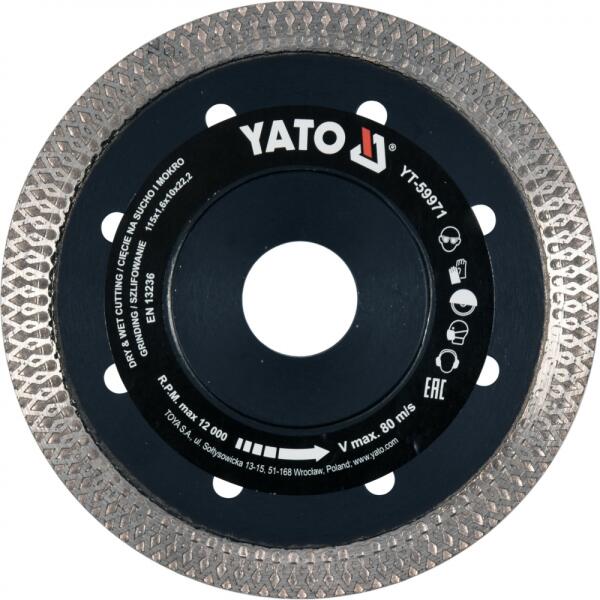 YATO 115 mm (YT-59971)