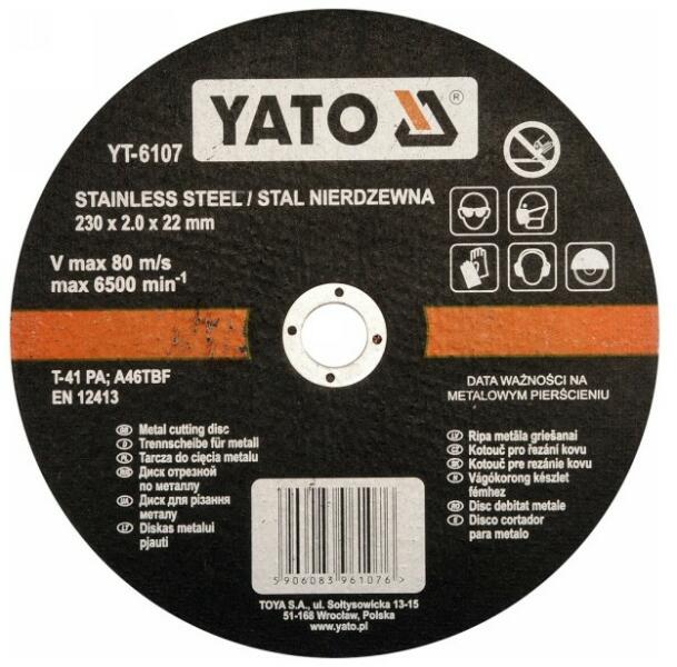 YATO 230 mm YT-6107