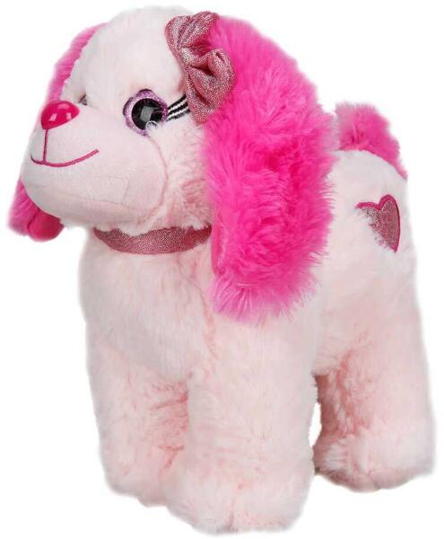 Puffy Friends Caine de plus colorat, Puffy Friends, Roz deschis, 25 cm ...