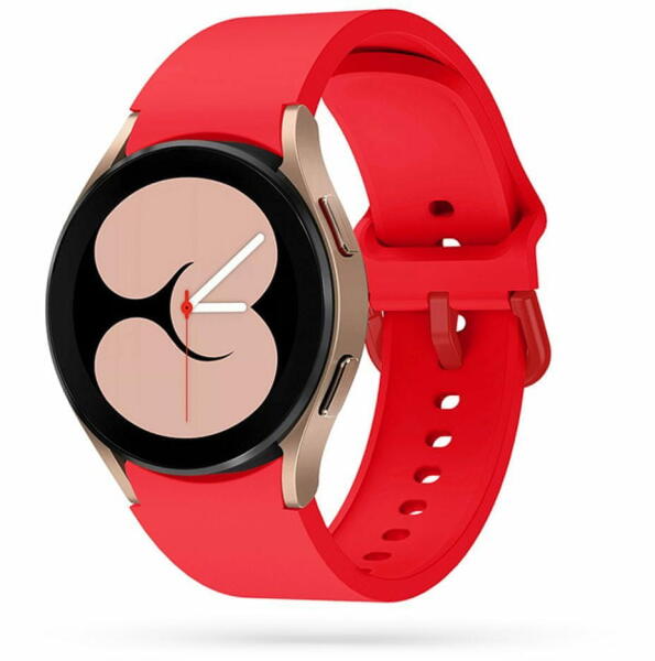 Vásárlás: TKG Samsung Galaxy Watch6 / Watch6 Classic okosóra szíj - piros  szilikon szíj Sportóra, okosóra kiegészítő árak összehasonlítása, TKG  Samsung Galaxy Watch 6 Watch 6 Classic okosóra szíj piros szilikon szíj  boltok