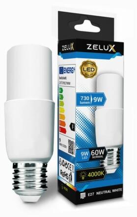 Led Bright Stick Izzó E27 9W T37 4000K - lumino