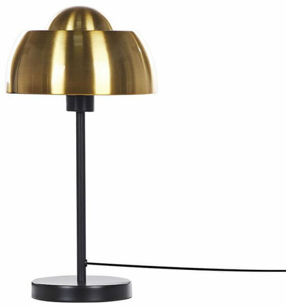 Vásárlás: Beliani Fekete és aranyszínű fém asztali lámpa 44 cm SENETTE Asztali  lámpa árak összehasonlítása, Feketeésaranyszínűfémasztalilámpa44cmSENETTE  boltok