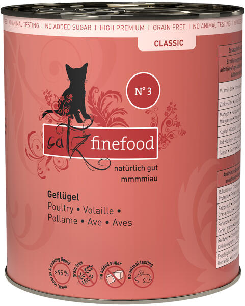 Vásárlás: Catz Finefood catz finefood konzerv gazdaságos csomag 24 x 800 g  - Szárnyas Macskaeledel árak összehasonlítása, catz finefood konzerv gazdaságos  csomag 24 x 800 g Szárnyas boltok