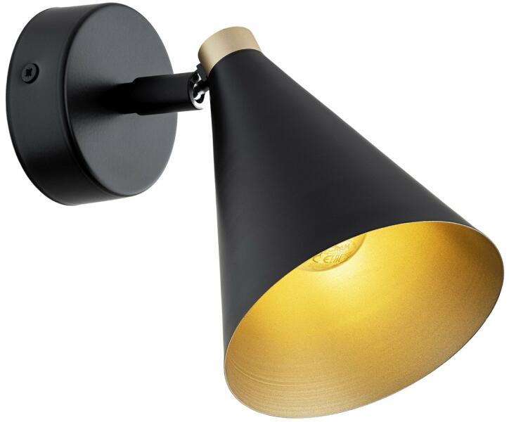 Vásárlás: Argon 8253 | Lucinda Argon spot lámpa elforgatható alkatrészek 1x  E14 fekete, arany (8253) Fali- és mennyezeti lámpa, csillár árak  összehasonlítása, 8253 Lucinda Argon spot lámpa elforgatható alkatrészek 1  x E 14 fekete arany 8253 boltok