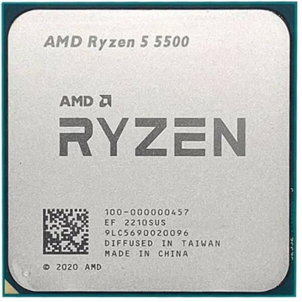 Ryzen 5 5500 6-Core 3.6GHz AM4 Tray (100-000000457)