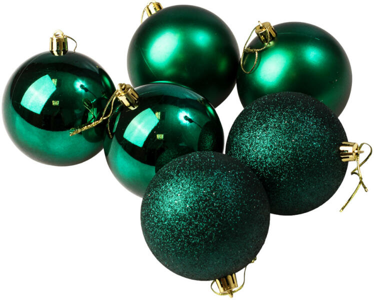 Vásárlás: 6db-os 8cm-es karácsonyi gömb szett - Sötétzöld (CB80-58)  Karácsonyfadísz árak összehasonlítása, 6 db os 8 cm es karácsonyi gömb  szett Sötétzöld CB 80 58 boltok