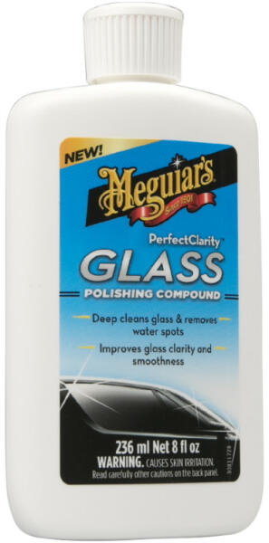 Vásárlás: Meguiar's perfect clarity glass polishing compound üveg polírozó  236 ml (g8408) Autóápolás árak összehasonlítása, perfect clarity glass  polishing compound üveg polírozó 236 ml g 8408 boltok