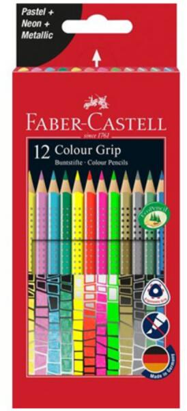 Vásárlás: Faber-Castell GRIP színes ceruza 12 db (201569) Ceruza árak  összehasonlítása, GRIP színes ceruza 12 db 201569 boltok