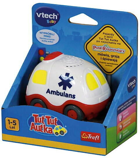 VTech Masinuta cu Telecomanda VTech Tut Tut Cars Ambulance (60805) (Jucarie  cu telecomanda, masina RC) - Preturi