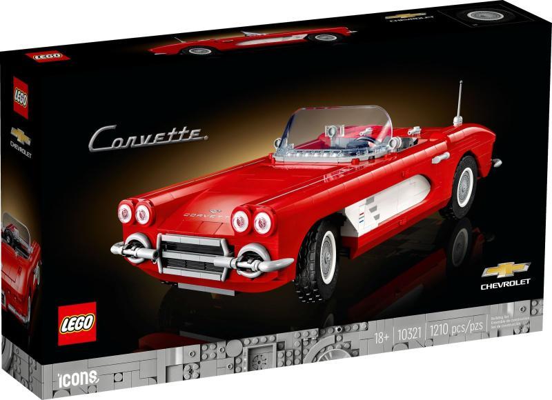 Vásárlás: LEGO® ICONS™ - Corvette (10321) LEGO árak összehasonlítása, ICONS  Corvette 10321 boltok