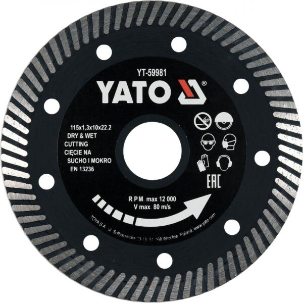 YATO 115 mm YT-59981