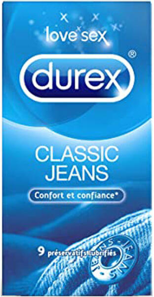 Durex Prezervative 9 buc Classic Jeans (Prezervativ) - Preturi