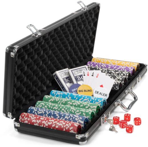 Vásárlás: Póker játékkészlet 500 db Póker kellék árak összehasonlítása,  Pókerjátékkészlet500db boltok