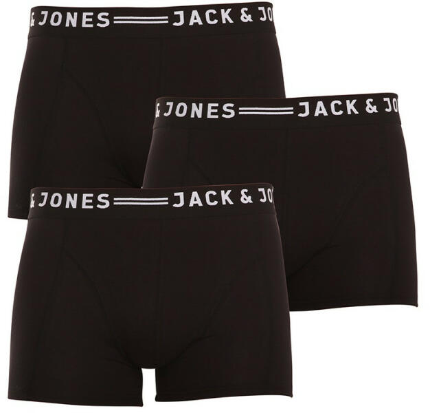 Vásárlás: Jack and Jones 3PACK fekete Jack and Jones férfi boxeralsó  (12081832 - black/black) S Férfi alsó árak összehasonlítása, 3 PACK fekete  Jack and Jones férfi boxeralsó 12081832 black black S boltok