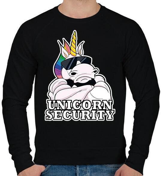 Vásárlás: printfashion Unicorn security - Férfi pulóver - Fekete Férfi  pulóver árak összehasonlítása, Unicorn security Férfi pulóver Fekete boltok