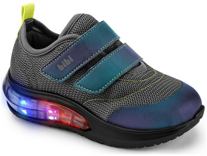 Bibi Shoes Pantofi sport modern Băieți Pantofi Baieti Bibi Space Wave 3.0  Holografic Bibi Shoes Negru 24 (Pantof copii) - Preturi