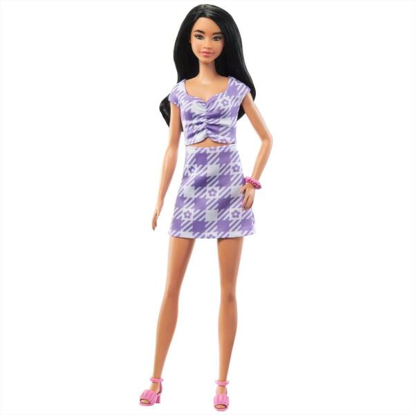 Vásárlás: Mattel Barbie Fashionista barátnők stílusos divatbaba - lila  kockás ruhában (FBR37-HJR98) Barbie baba árak összehasonlítása, Barbie  Fashionista barátnők stílusos divatbaba lila kockás ruhában FBR 37 HJR 98  boltok