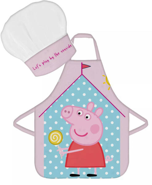 Peppa malac Seaside gyerek kötény 2 darabos szett (BRM013308) - kidsfashion