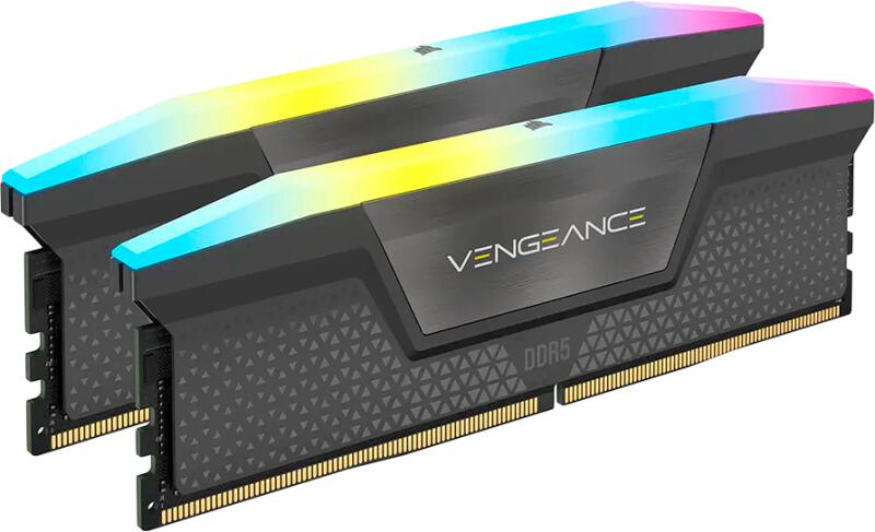 VENGEANCE RGB 64GB (2x32GB) DDR5 6000MHz CMH64GX5M2B6000Z30